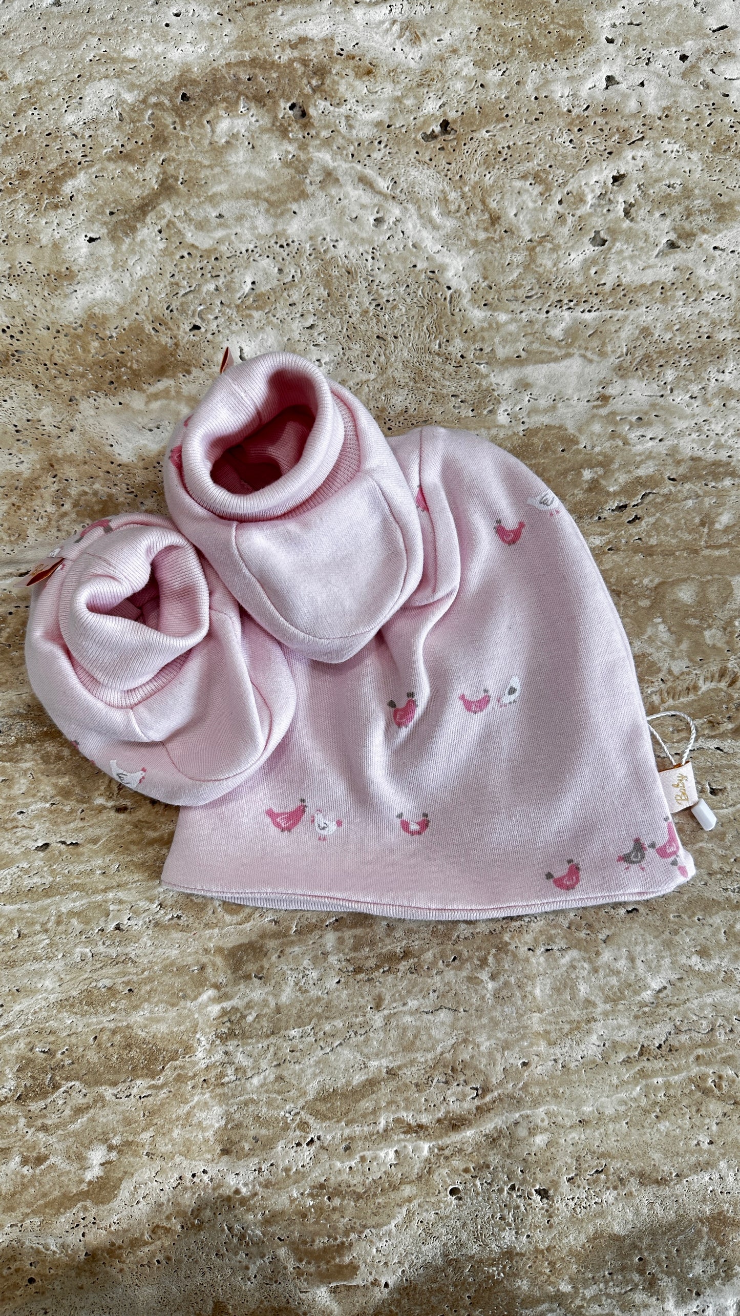 Ensemble Bonnet et Mitaines 'NANNY'
